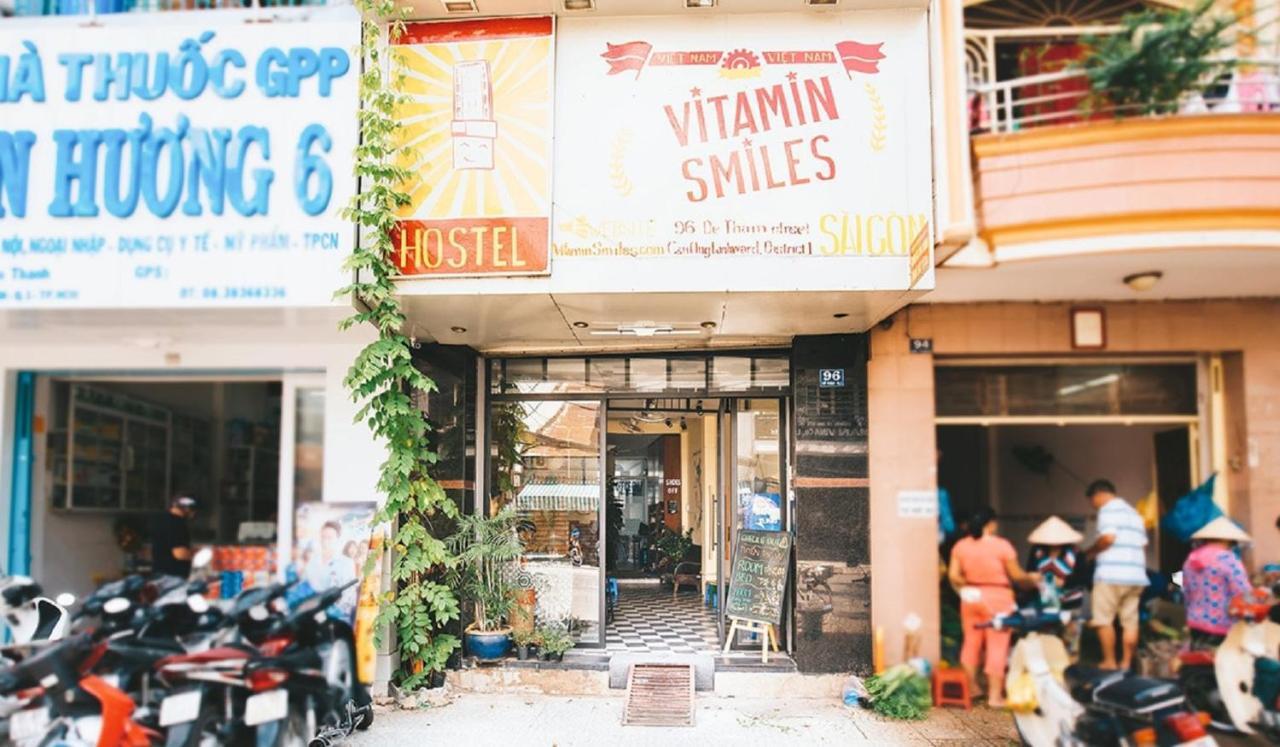 The Art - Vitamin Smiles Hostel Ho-Chi-Minh-Stadt Exterior foto