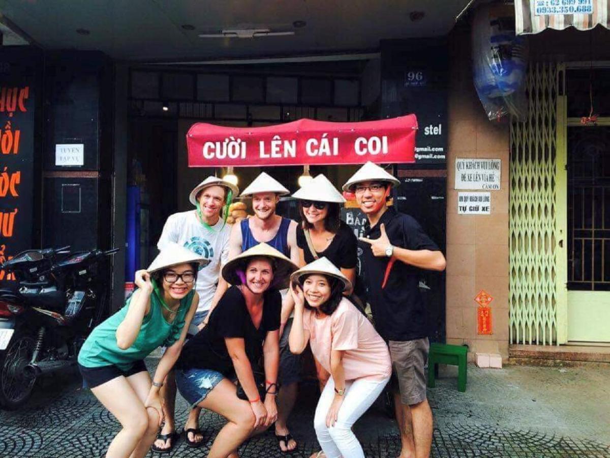 The Art - Vitamin Smiles Hostel Ho-Chi-Minh-Stadt Exterior foto